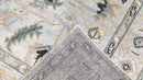 Ann Marie 8x10 Light Blue Hand-Knotted Oushak Rug | Banana Manor Rug Company