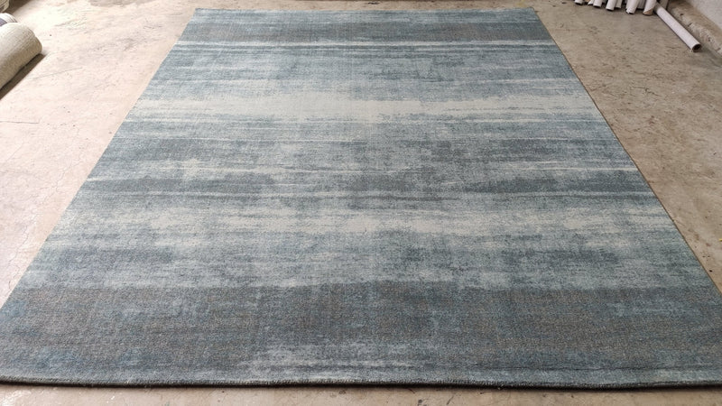 Anna Karina 8x10 Blueish Grey Hand-Tufted Rug | Banana Manor Rug Company