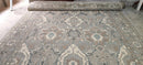 Anna Wintour 10.3X14 Grey Hand-Knotted Oushak Rug | Banana Manor Rug Company