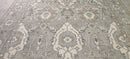 Anna Wintour 10.3X14 Grey Hand-Knotted Oushak Rug | Banana Manor Rug Company