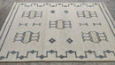 Annette Stroyberg 5x7.6 Ivory Hand-Tufted Rug | Banana Manor Rug Company