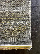 Antony Starr Hand-Knotted Modern Natural and Grey High-Low 8X10 | Banana Manor Rug Company