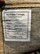 Apollo 5.3x7.6 Mulit-Colored Striped Durrie Rug | Banana Manor Rug Factory Outlet