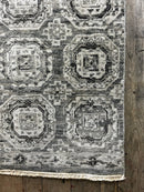 "Arabel" Grey Hand-Knotted Oushak 8x10 | Banana Manor Rug Company