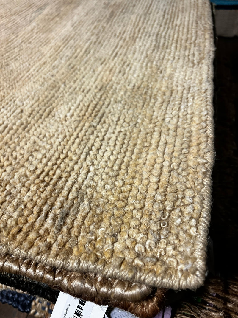 Arthur Dietrich 2.6x8 Tip Sheared Durrie Jute Runner (Multiple Colors) | Banana Manor Rug Factory Outlet