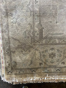 Aubrey 8.9x11.9 Hand-Knotted Grey Oushak Rug | Banana Manor Rug Company