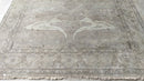 Aubrey 8.9x11.9 Hand-Knotted Grey Oushak Rug | Banana Manor Rug Company