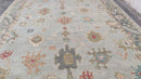 Autumn 10x14 Light and Dark Grey Oushak Rug | Banana Manor Rug Company