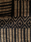 Beach Hut Black Wool Woven with Jute Rug | Banana Manor Rug Company