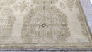 Bebe 9.9x13 Gold Hand-Knotted Oushak Rug | Banana Manor Rug Company