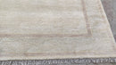Beldar 6x9 Cream and Tan Hand-Knotted Rug | Banana Manor Rug Company