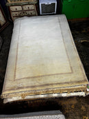 Beldar 6x9 Cream and Tan Hand-Knotted Rug | Banana Manor Rug Factory Outlet