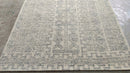Bérénice Marlohe 5x7.6 Ivory and Blue Hand-Tufted Rug | Banana Manor Rug Company