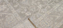 Beth Martin Grey and Silver Hand-Knotted Oushak Rug 8.3x10 | Banana Manor Rug Company