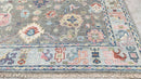 Bianca 8x10 Grey Hand-Knotted Oushak Rug | Banana Manor Rug Company