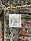 Bianca 8x10 Grey Hand-Knotted Oushak Rug | Banana Manor Rug Company