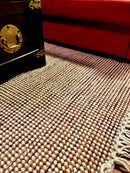 Bill Whitefield 5.6x7.6 Multi-Colored Handwoven Durrie Rug | Banana Manor Rug Company