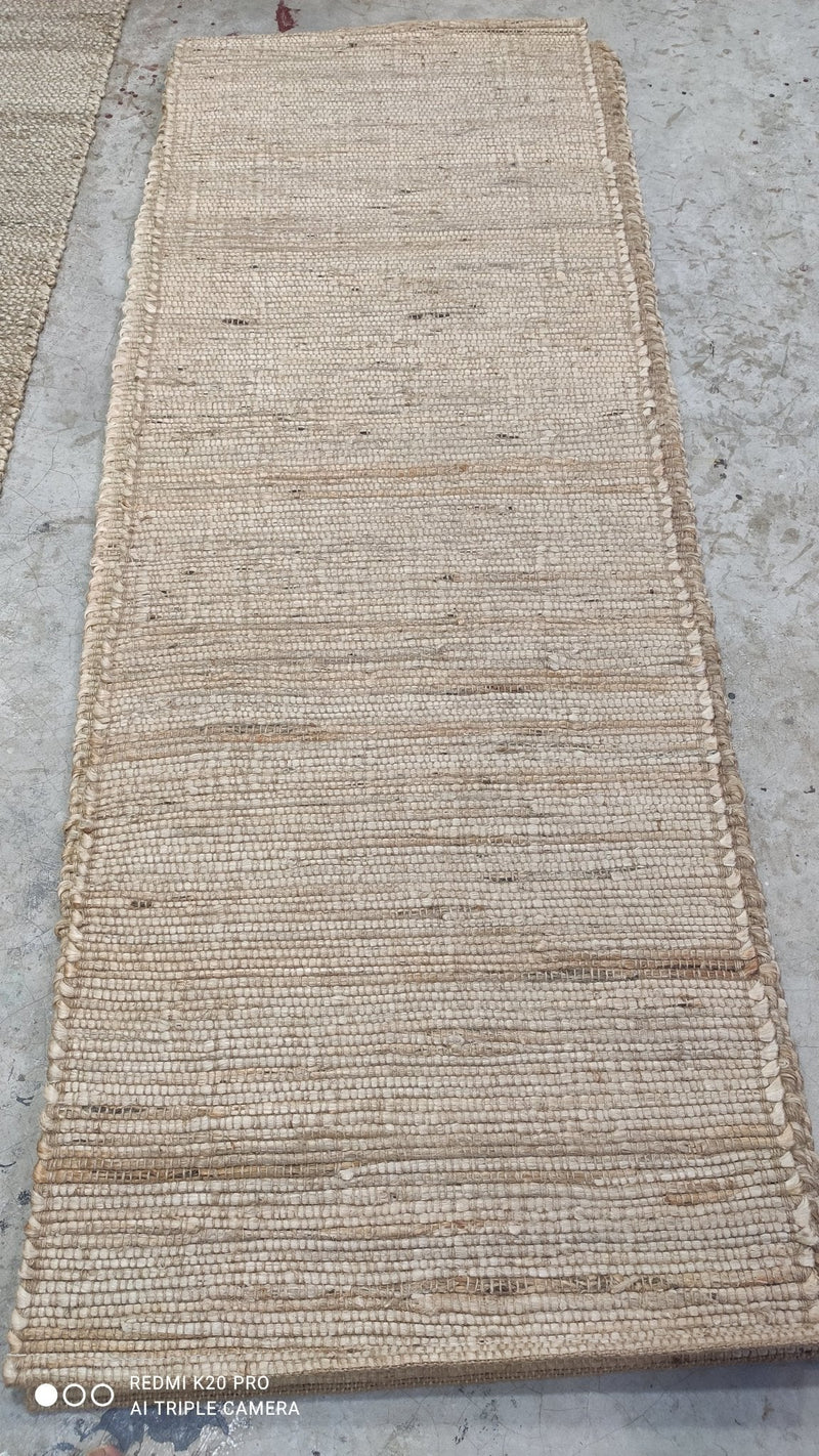 Bobby Axelrod 2.6x9.3 Handwoven Jute Runner | Banana Manor Rug Company