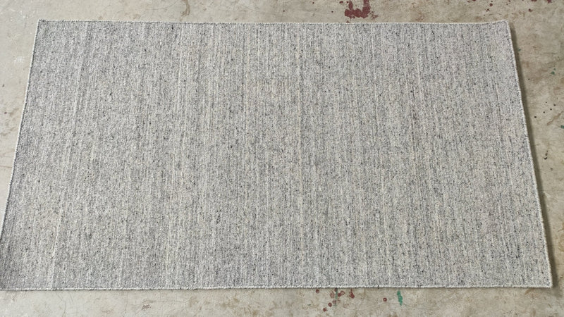 Bobby Coffee 4.6x6.6 Siler Handwoven Durrie Rug | Banana Manor Rug Company