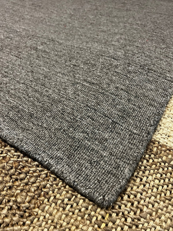 Bobby Coffee 4.6x6.6 Siler Handwoven Durrie Rug | Banana Manor Rug Company