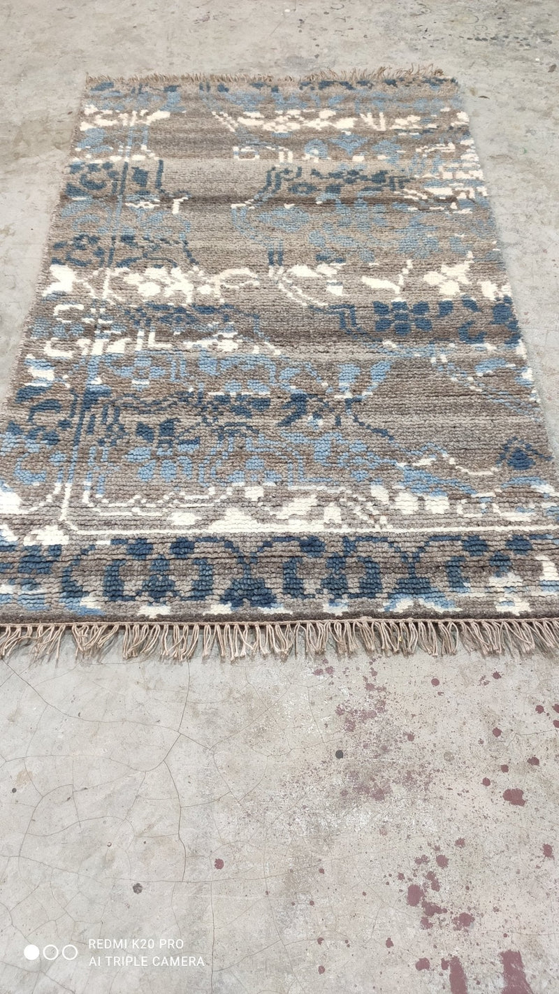 Bobby Crocker Hand-knotted Carpet Sample | Banana Manor Rug Company