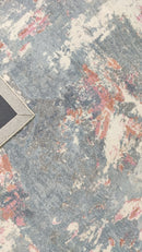 Bold Bruschetta 8x10 Grey and Pink Hand-Tufted Modern Rug | Banana Manor Rug Company