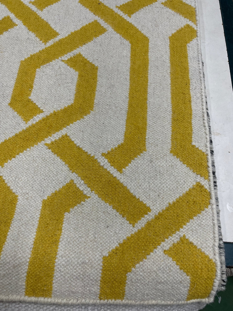Brad Wesley 7.9x10 Durrie Rug | Banana Manor Rug Company