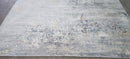 Bret McKenzie Aqua and Silver Viscose Rug 8x10 | Banana Manor Rug Company