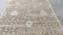 Brielle 6x9.3 Camel and Silver Hand-Knotted Oushak Rug | Banana Manor Rug Company