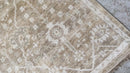 Brielle 6x9.3 Camel and Silver Hand-Knotted Oushak Rug | Banana Manor Rug Company