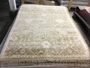 Brielle 6x9.3 Camel and Silver Hand-Knotted Oushak Rug | Banana Manor Rug Company