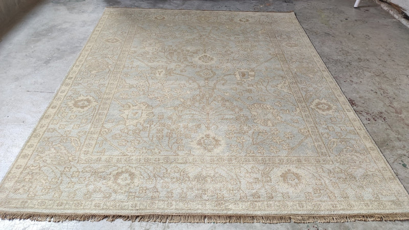 Brooke 8x10 Hand-Knotted Oushak Rug | Banana Manor Rug Company