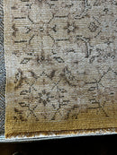 Brooklyn 7x10 Beige and Tan Hand-Knotted Oushak Rug | Banana Manor Rug Company