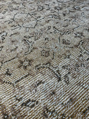 Brooklyn 7x10 Beige and Tan Hand-Knotted Oushak Rug | Banana Manor Rug Company