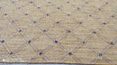 Buck Wild 9.3x12 Handwoven Gold Geometric Jute Rug | Banana Manor Rug Company