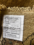 Bud Tingwell Hand-Knotted Eye Design Rug Tan Multi-Colored 8x9.9 | Banana Manor Rug Company