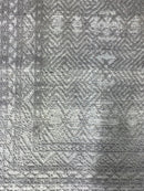 Byron Gray & White Hand-Knotted 8x10 Rug | Banana Manor Rug Company