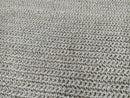Cabel Chamberlain 6.6x6.3 Handwoven Silver Sisal Rug | Banana Manor Rug Company