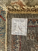 Calliope 8x10 Grey Hand-Knotted Oushak Rug | Banana Manor Rug Company