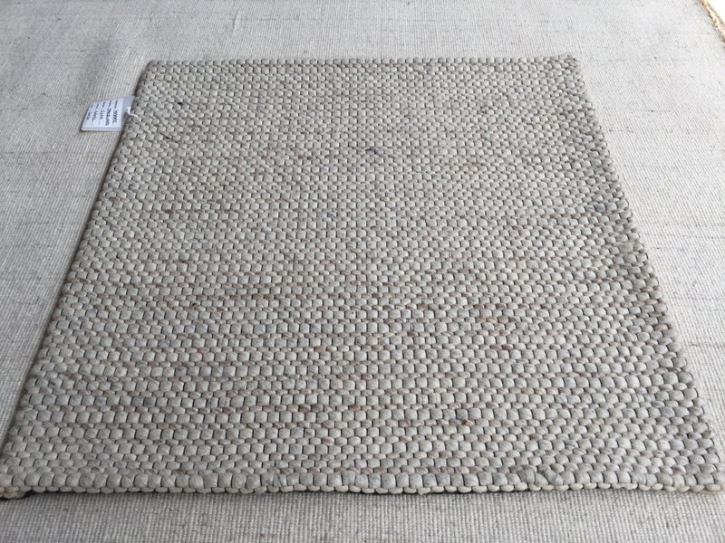 Camel Handwoven Jacquard Wool Rug 5x8 | Banana Manor Rug Company