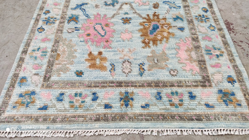 Captain Chen 3.9x6.3 Hand-knotted Rug | Banana Manor Rug Company