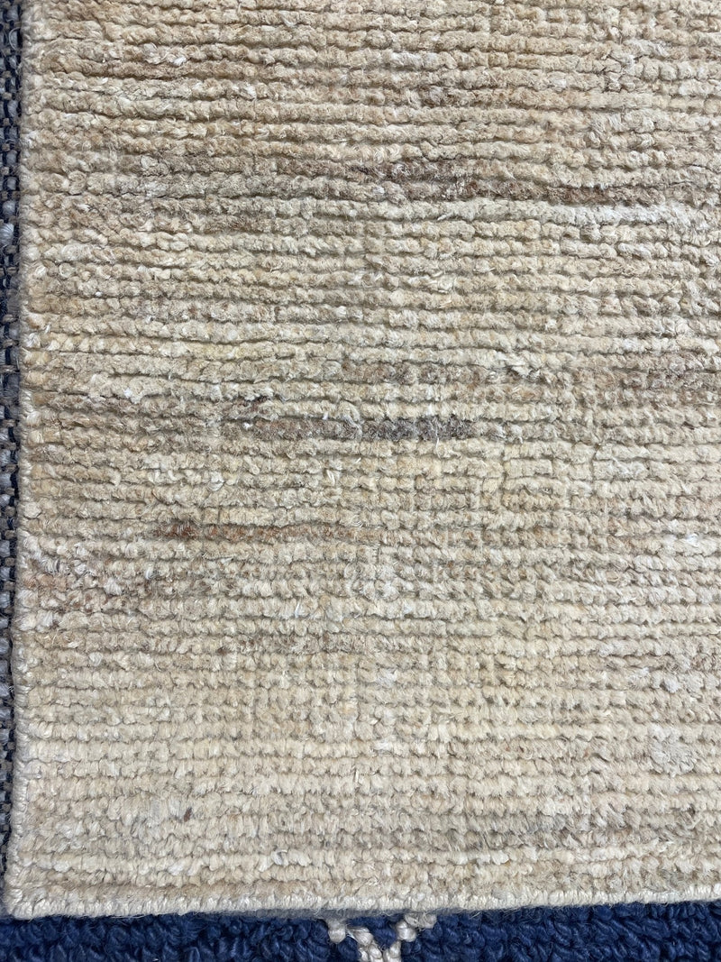 Carl Levitt 8.3x9.9 White Tip Sheared Durrie Jute Rug | Banana Manor Rug Company