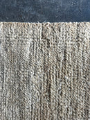 Carl Levitt 8.3x9.9 White Tip Sheared Durrie Jute Rug | Banana Manor Rug Company