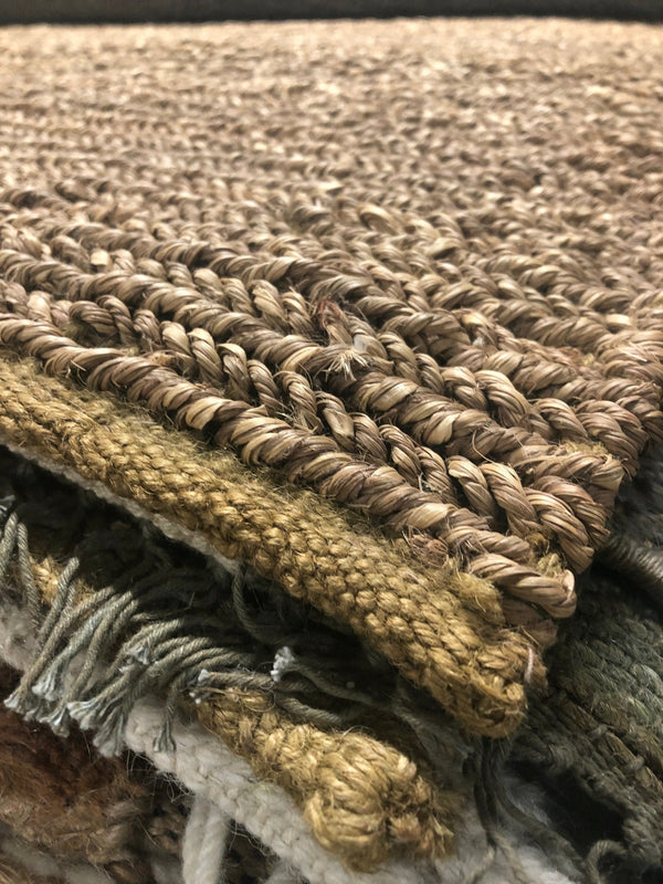 Carl Snake-In-The-Grass 5.3x8.3 Natural Soumak | Banana Manor Rug Company