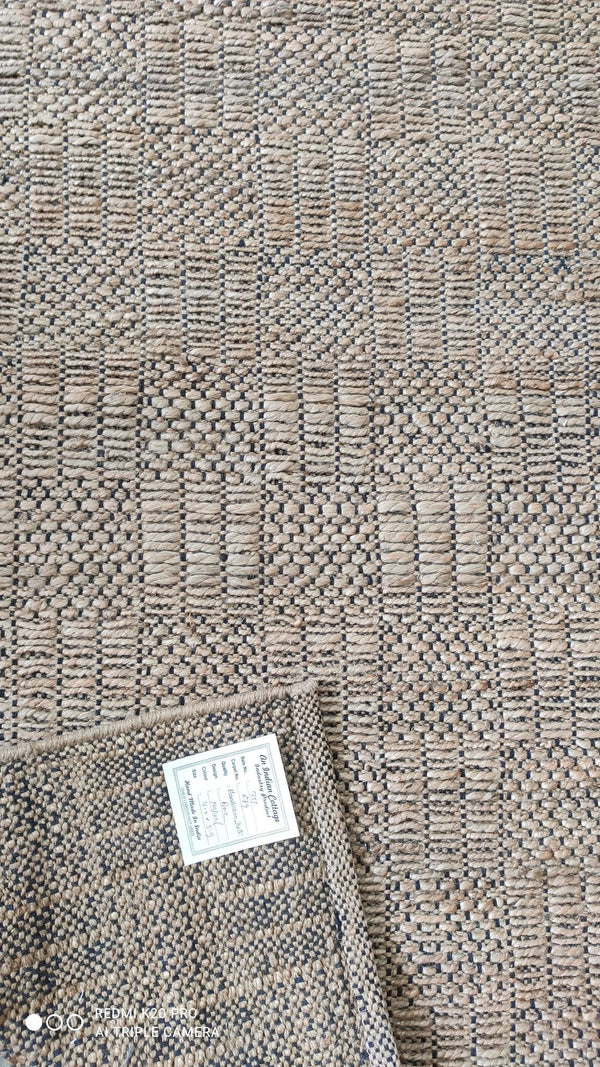 Carmine Ragusa 5.3x7.6 Natural Design Durrie Rug | Banana Manor Rug Company