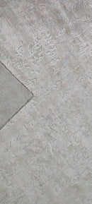 Carole Bouquet Silver Handwoven Viscose Rug 9x12 | Banana Manor Rug Company