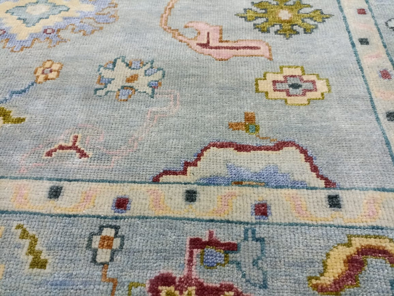 Caroline 8x10 Hand-Knotted Oushak Rug | Banana Manor Rug Company