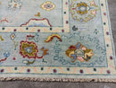 Caroline 8x10 Hand-Knotted Oushak Rug | Banana Manor Rug Company
