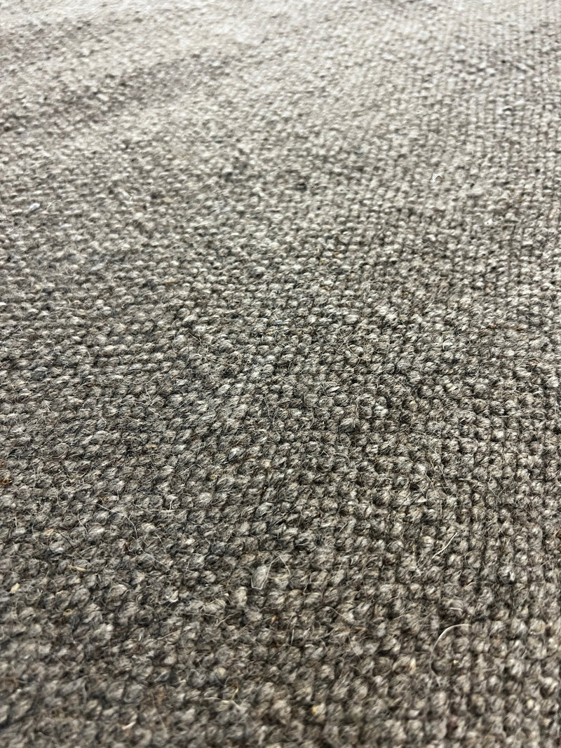 Carradine Handwoven Grey PET Yarn Textured Rug | Banana Manor Rug Company