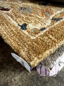 Cecilie Stenspil 7.9x9.9 Light Brown and Ivory Hand-Tufted Rug | Banana Manor Rug Factory Outlet